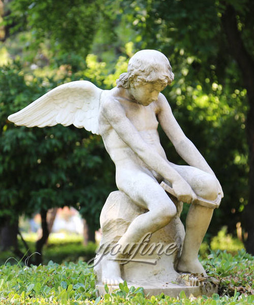 Child angel statue Marble Statues for home decoration