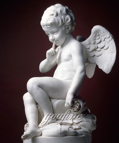 Indoor angel statues figurines Marble Statues for garden decoration
