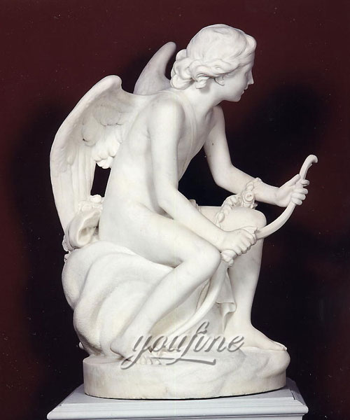 Large garden angel sculpture life size marble statues for sale