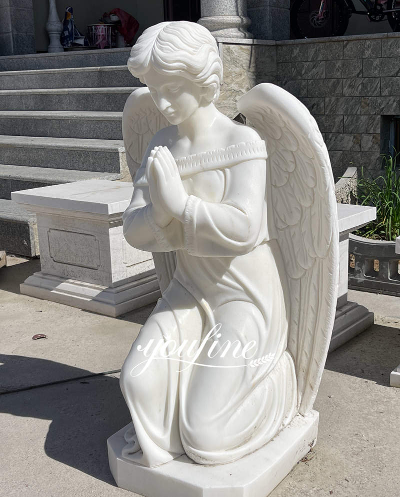 Marble angel statue-YouFine Statue