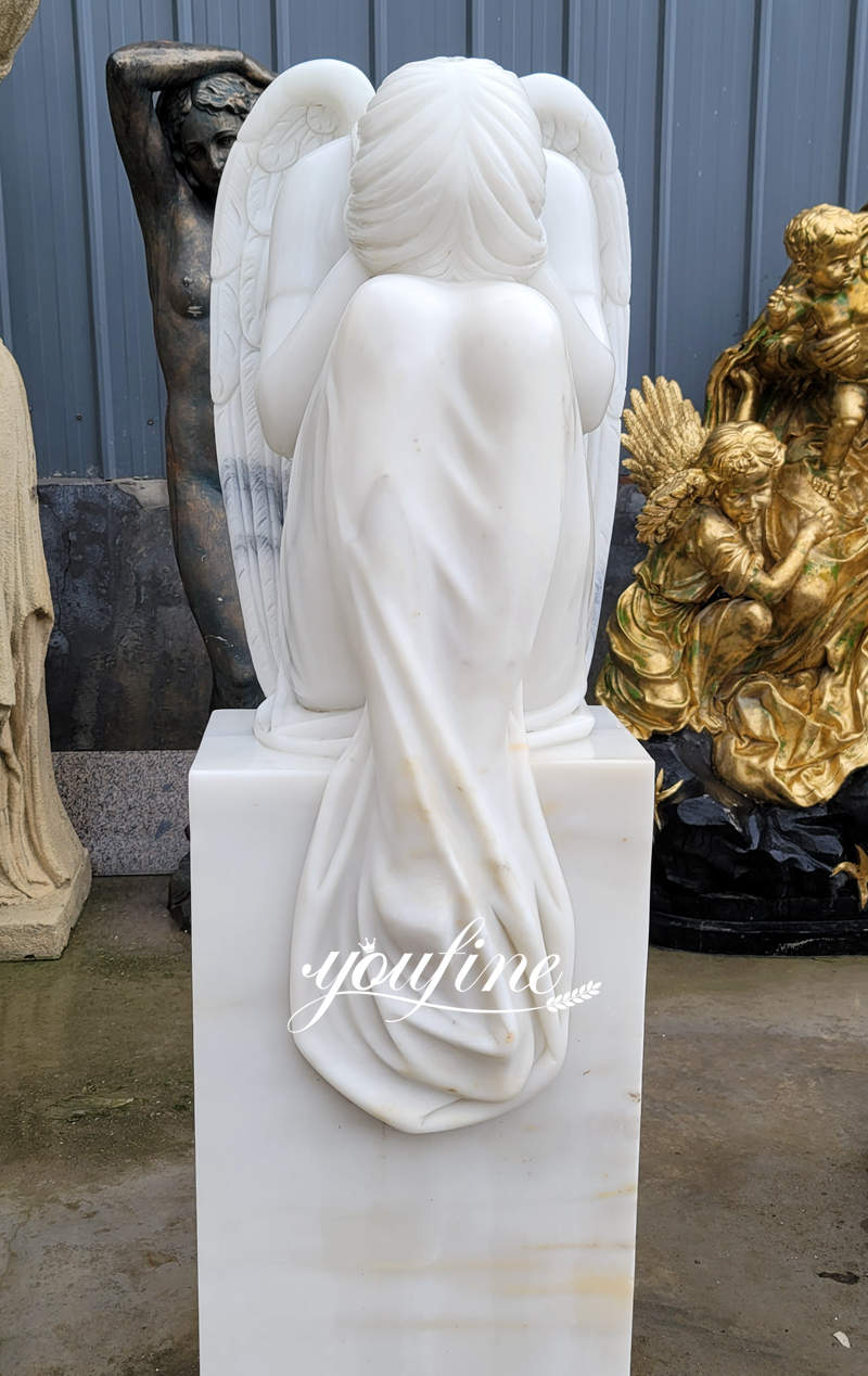 Marble angel statue-YouFine Statue