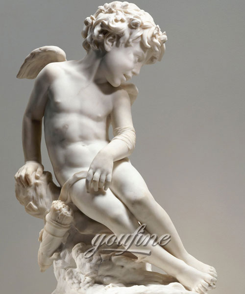 Small angel statues Marble Statues for home decoration