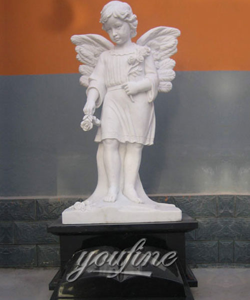 Baby angel cemetery monuments design for sale