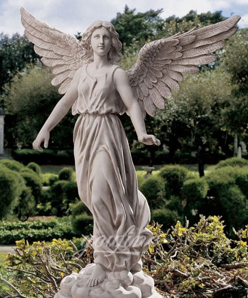 Design toscano marble angel of patience statue