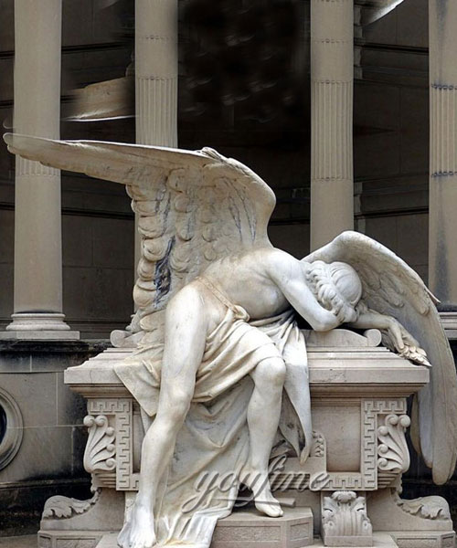 Holloween angel tombstone for grave decoration prices