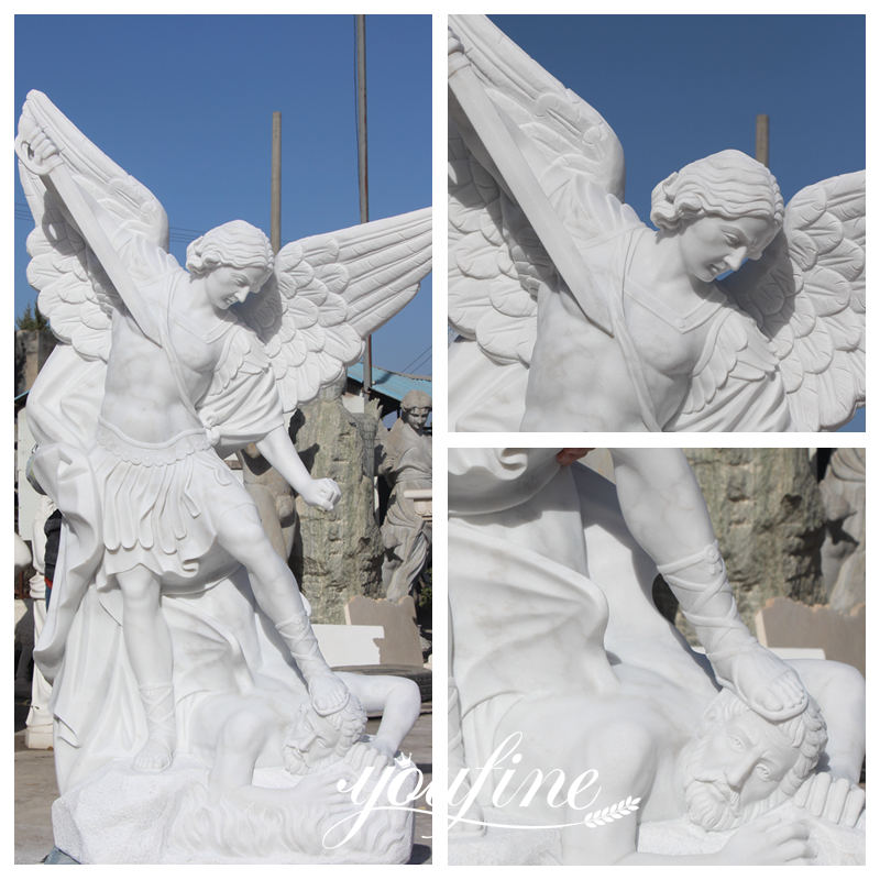 marble statue of st. Michael-YouFine Sculpture
