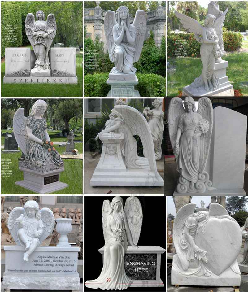 Beloved-Angel-Marble-Headstone