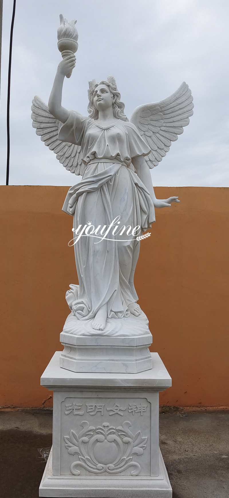 Marble angel-YouFine Sculpture-01