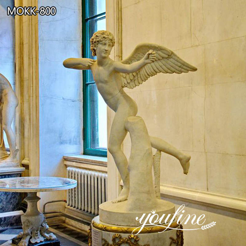 Marble Angel Cupid Statues Life Size for Sale MOKK-800