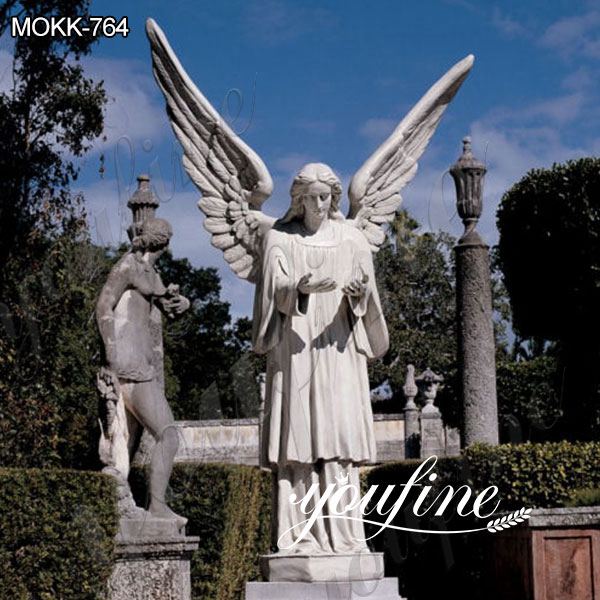 Large Size Memorial Marble Angel Statue for Sale MOKK-764