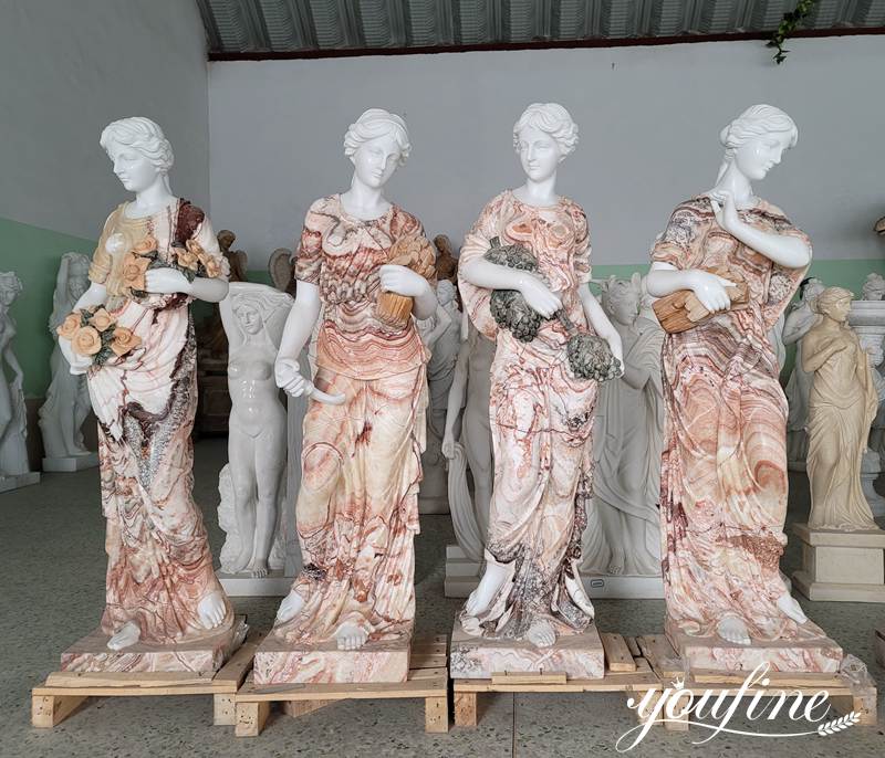 Details of Four Season Statues