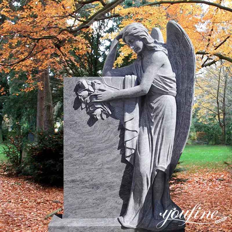 Angel Headstones for Graves Details: