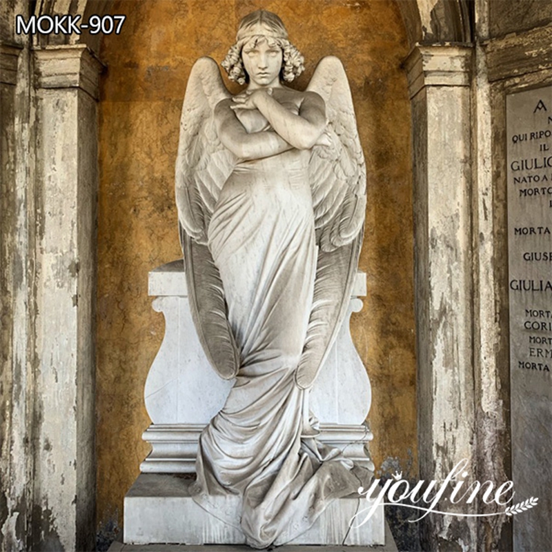 Life Size Marble Angel Statues for Sale MOKK-907
