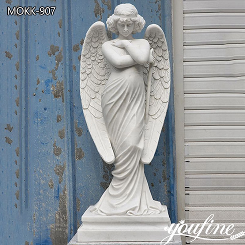 Life Size Marble Angel Statues for Sale MOKK-907