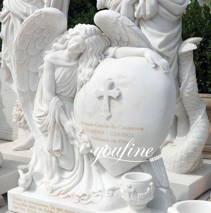 angel tombstones designs-YouFine Sculpture-02