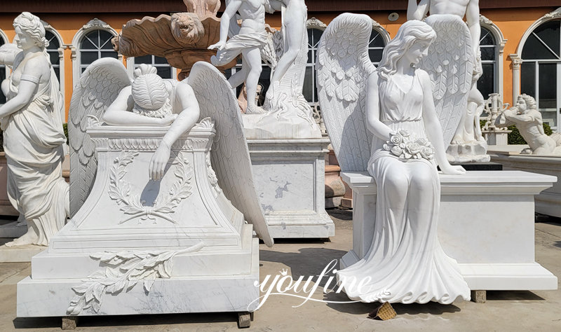 angel headstone-YouFine Statue
