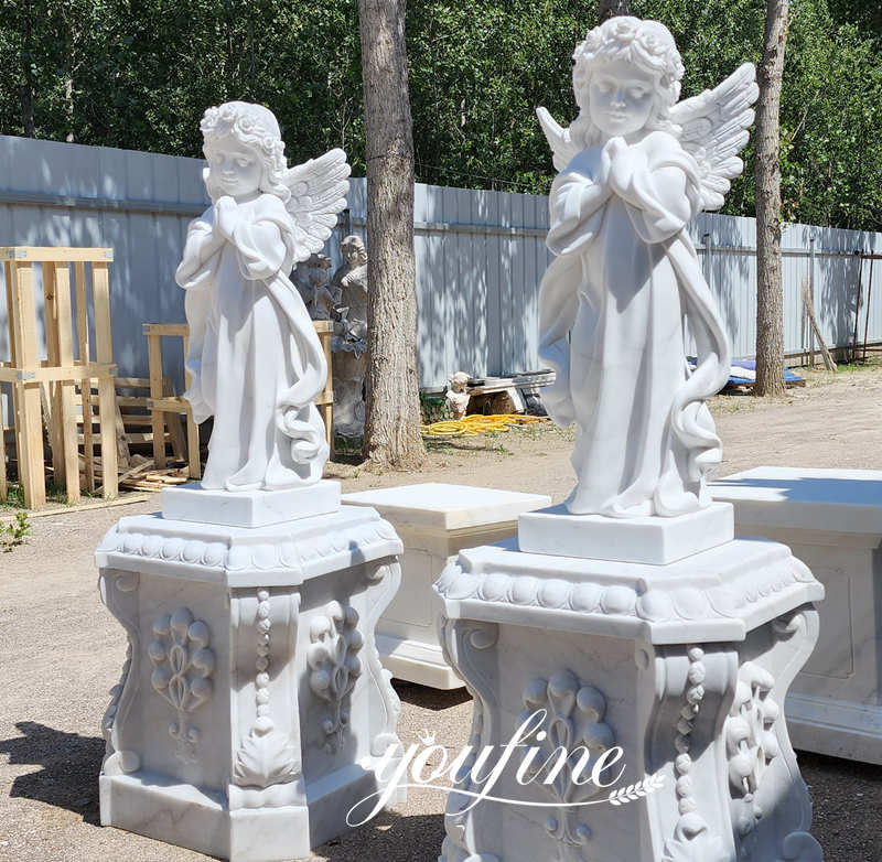 praying angel Statue-YouFine Sculpture