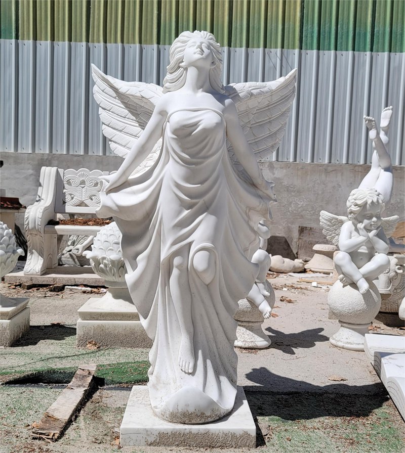 marble angel statue (1)