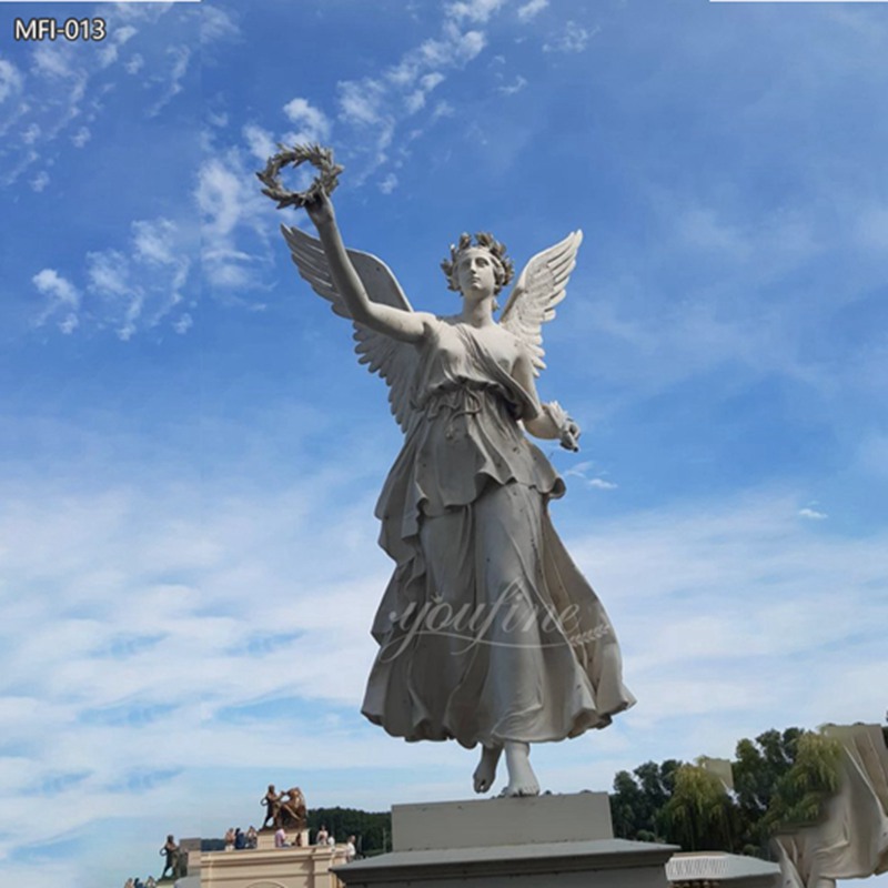 Hand Carved Cemetery Marble Angel Statues for Sale