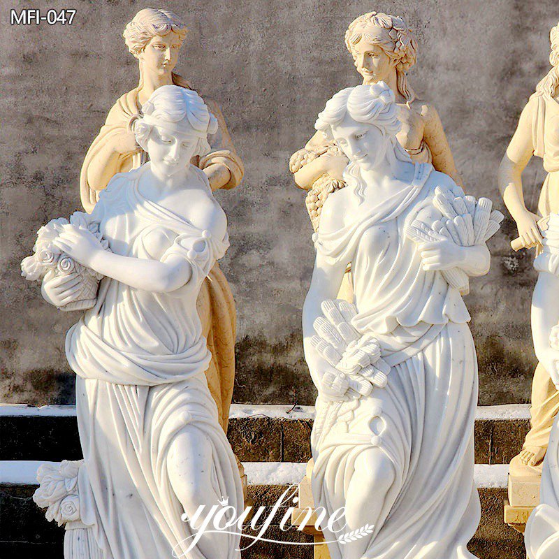 white-four-seasons-statues-for-garden (2)